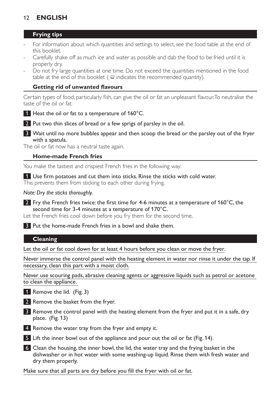 Philips Freidora User Manual | Page 10 / 108