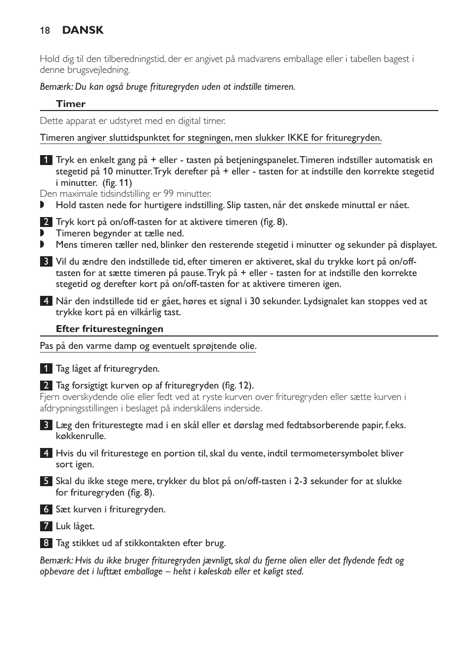 Philips Freidora User Manual | Page 16 / 108