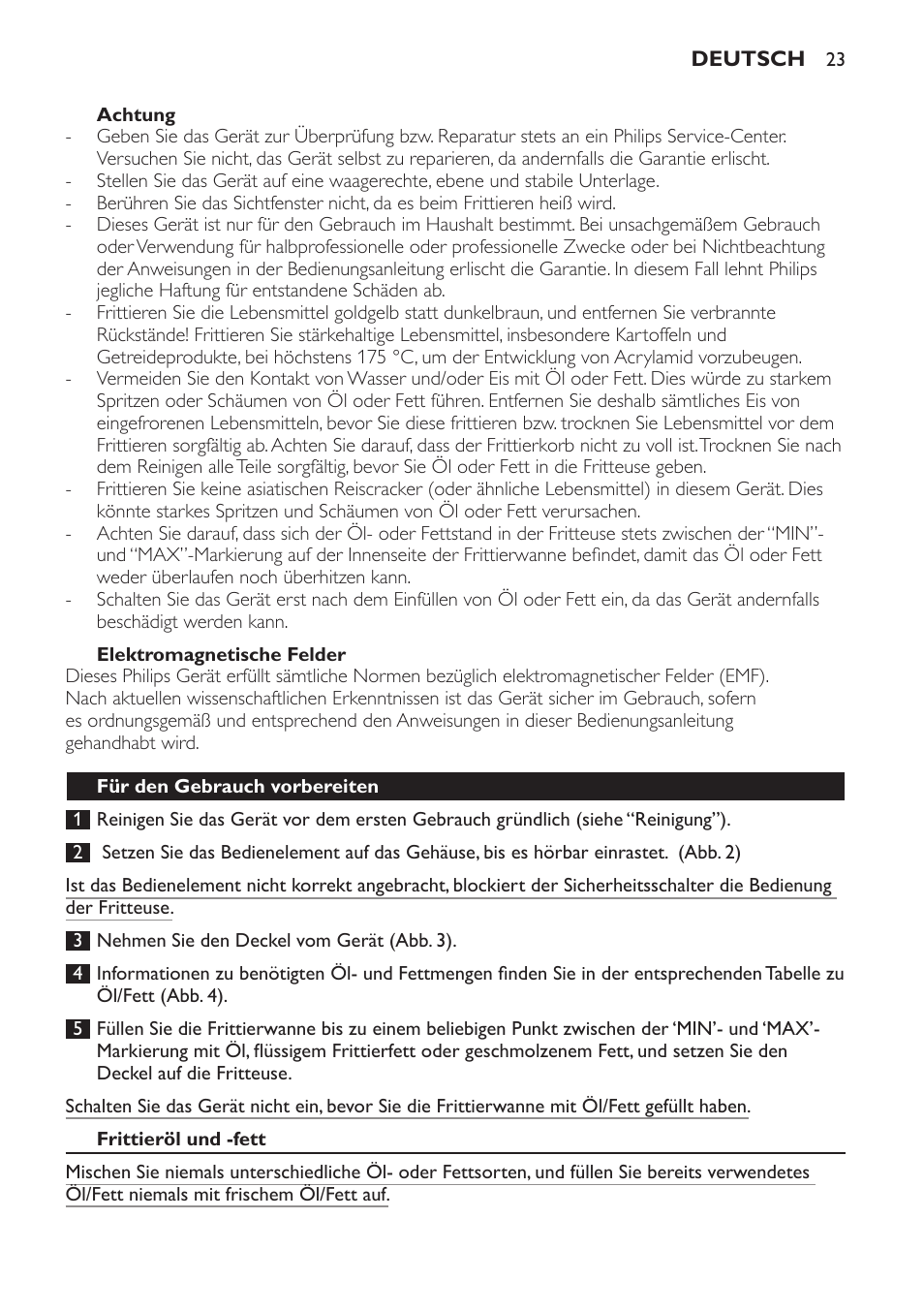 Philips Freidora User Manual | Page 21 / 108