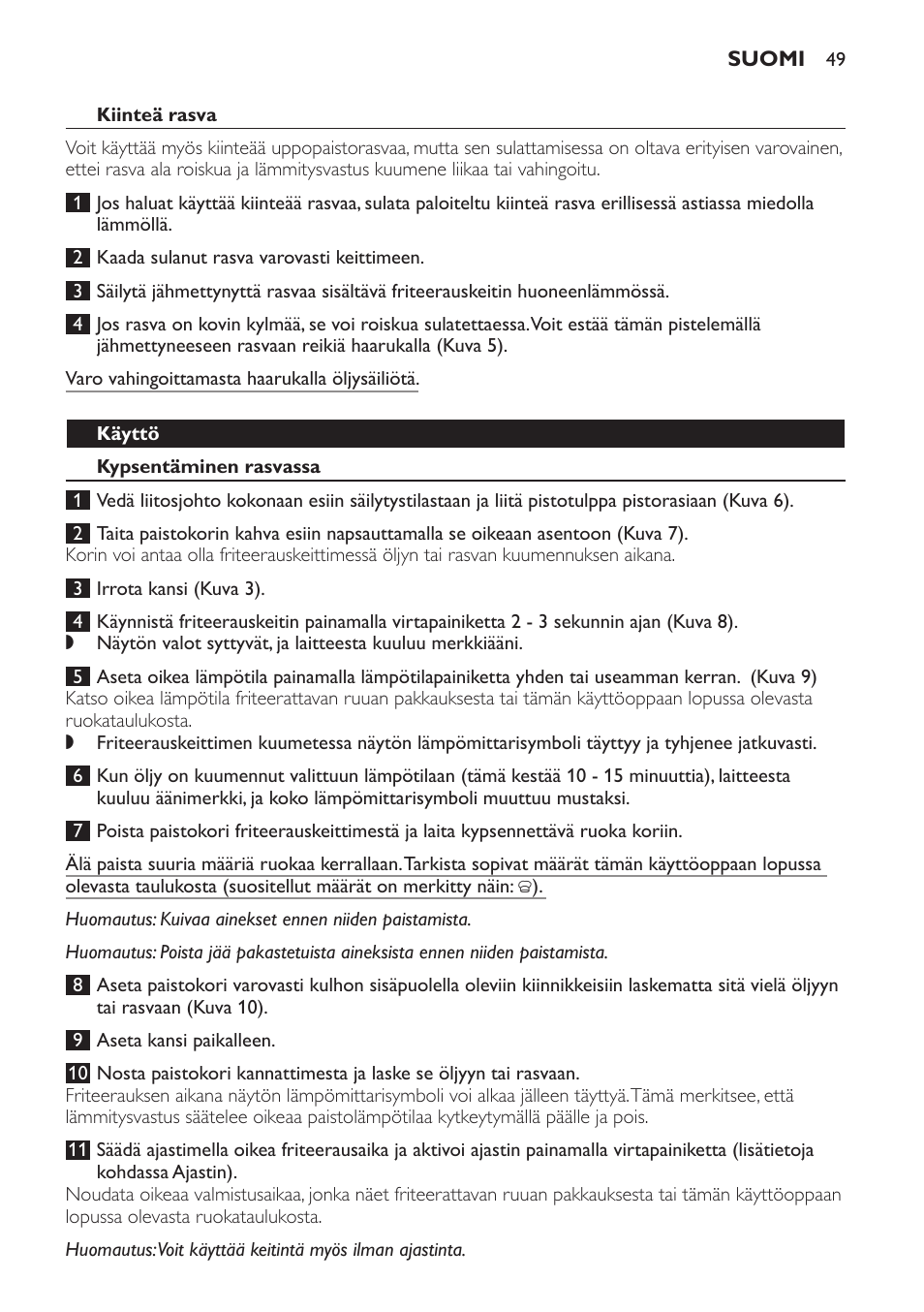 Philips Freidora User Manual | Page 47 / 108