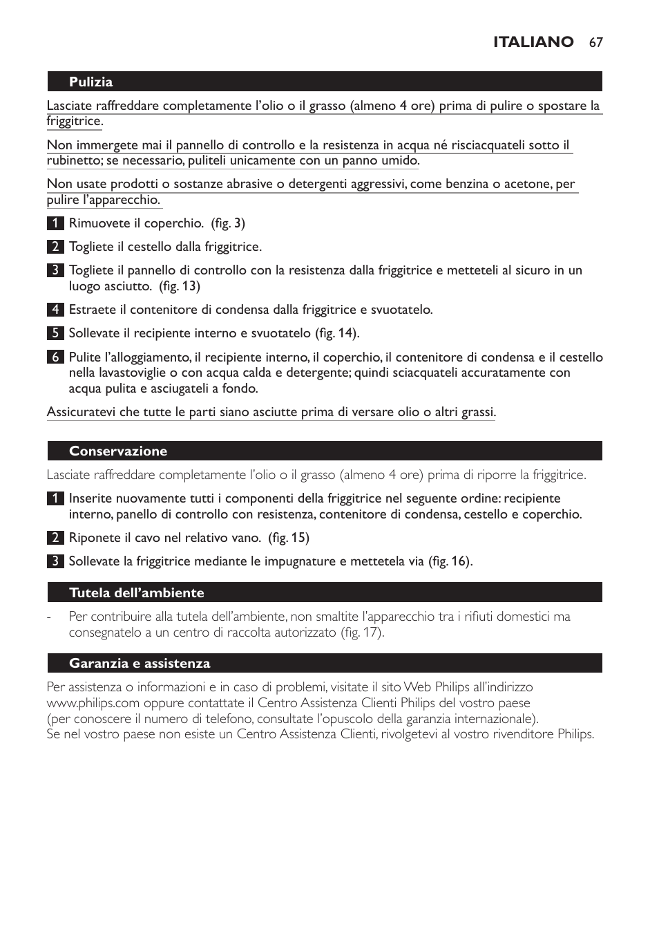 Philips Freidora User Manual | Page 65 / 108