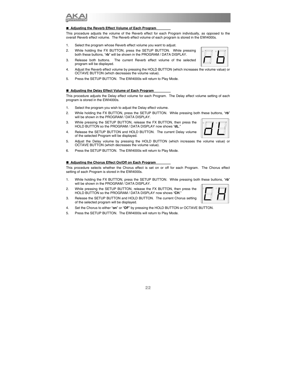 Akai Ewi4000s User Manual | Page 24 / 52