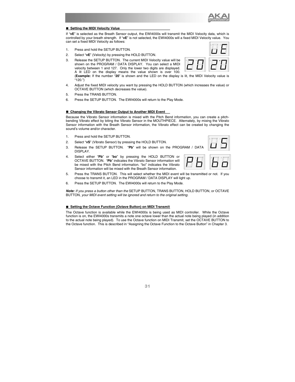 Akai Ewi4000s User Manual | Page 33 / 52