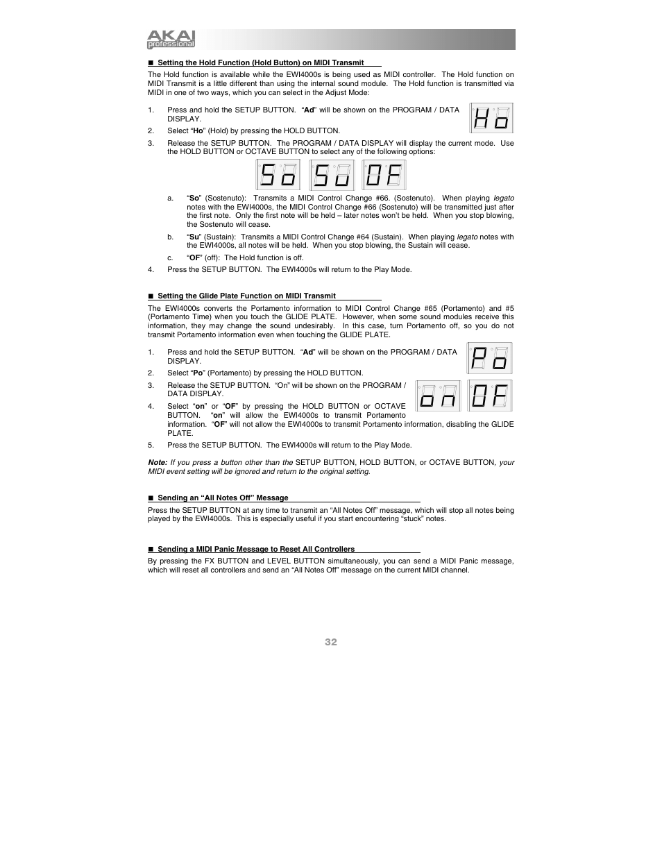 Akai Ewi4000s User Manual | Page 34 / 52