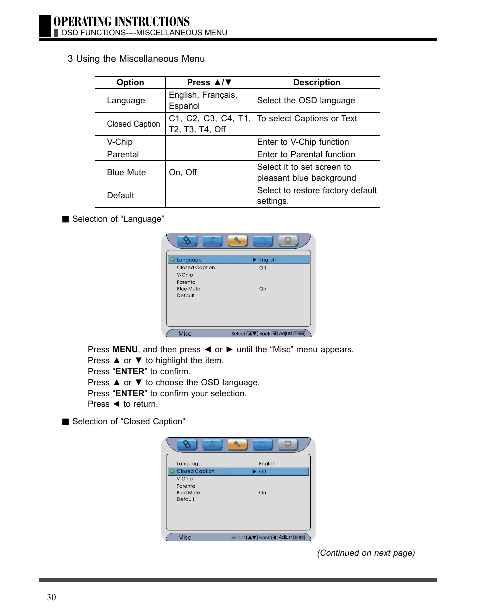 Akai LCT3226 User Manual | Page 31 / 50