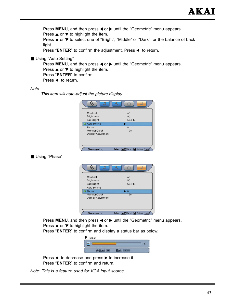 Akai LCT3226 User Manual | Page 44 / 50