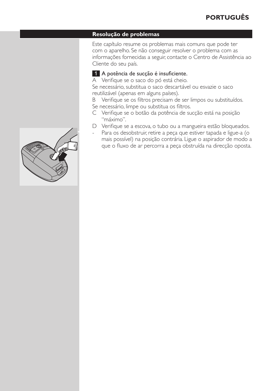 Philips StudioPower Aspirador con bolsa User Manual | Page 83 / 170