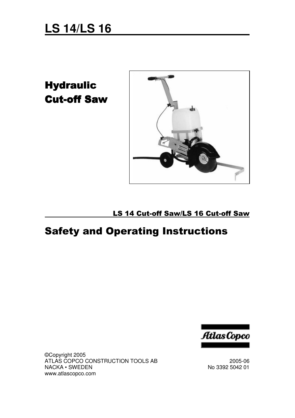 Atlas LS 16 User Manual | 10 pages