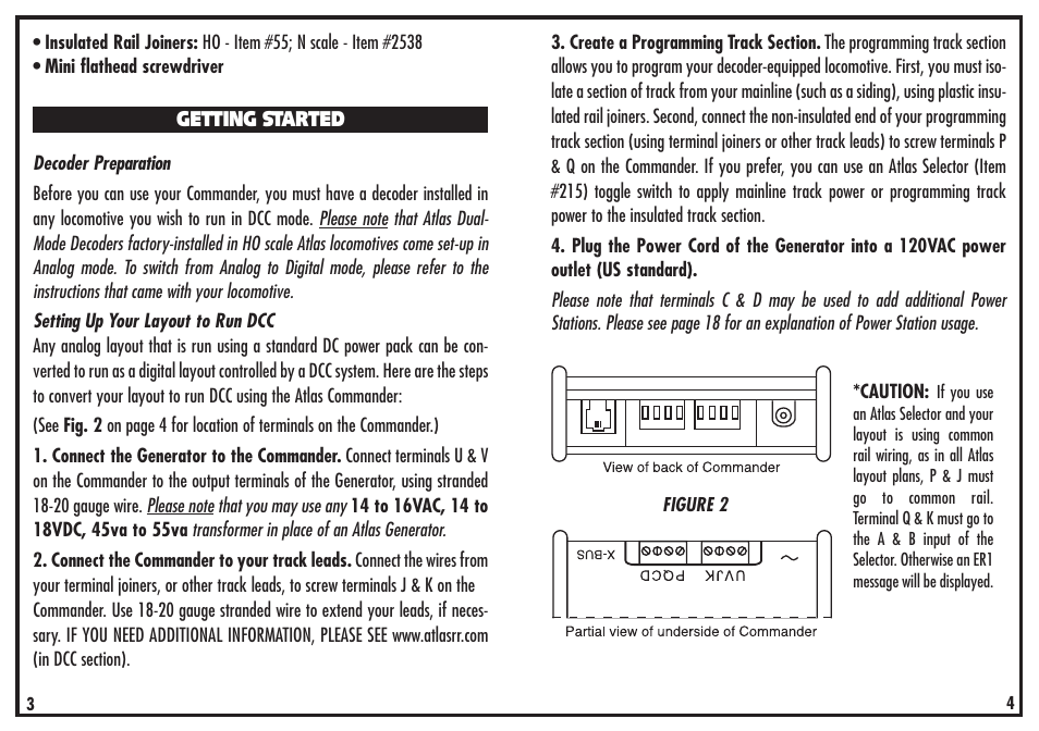 Atlas COMMANDER 330 User Manual | Page 3 / 10