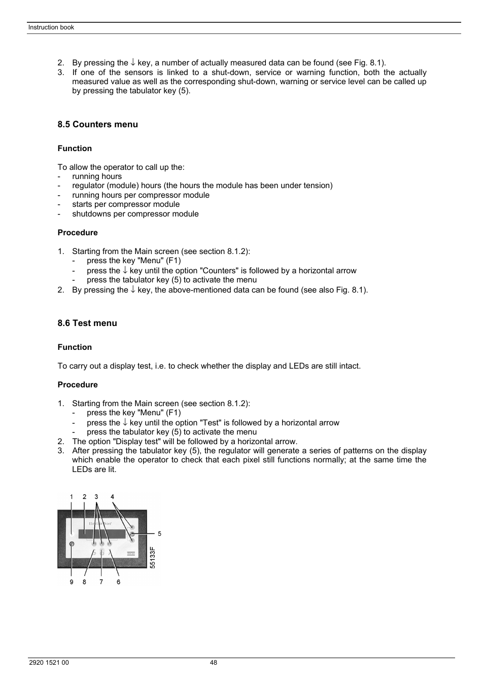 Atlas Air Compressor User Manual | Page 48 / 70