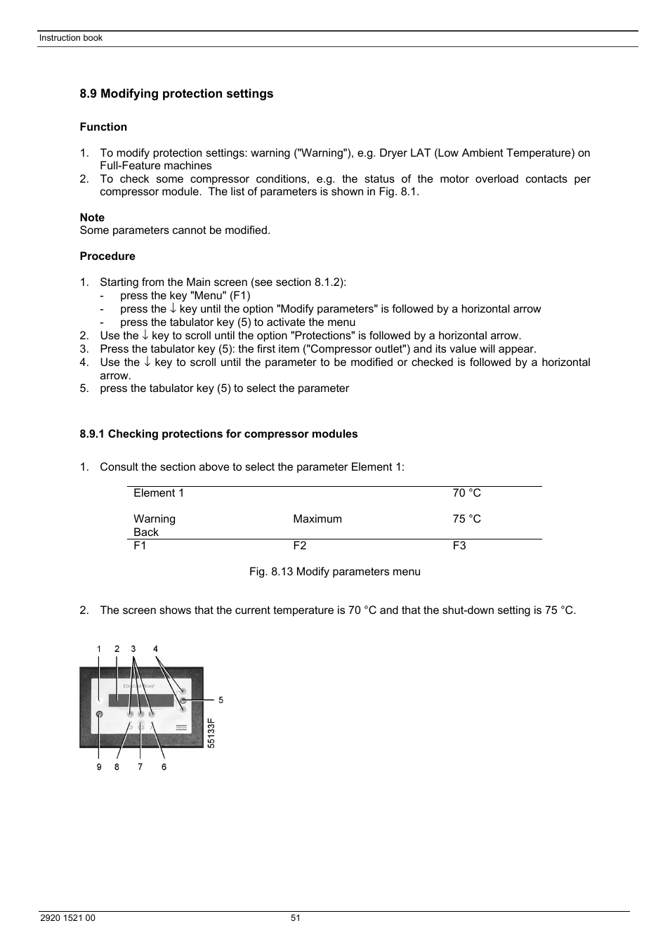 Atlas Air Compressor User Manual | Page 51 / 70