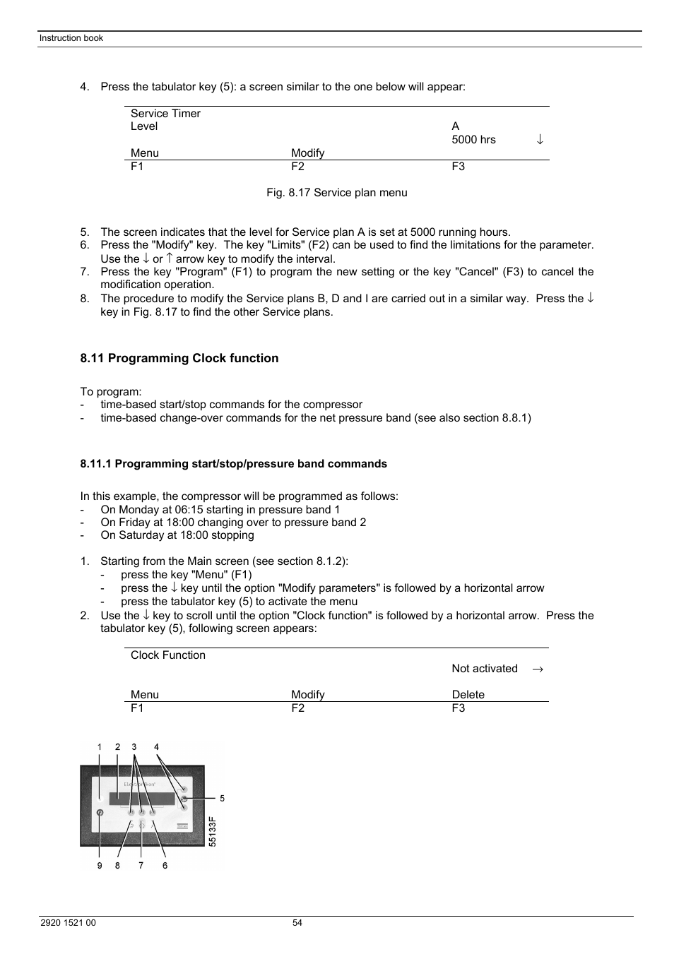 Atlas Air Compressor User Manual | Page 54 / 70