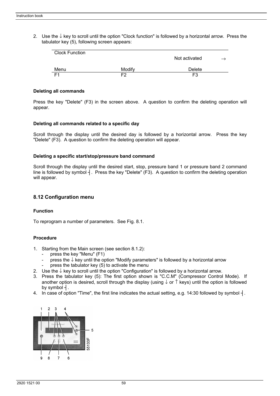 Atlas Air Compressor User Manual | Page 59 / 70