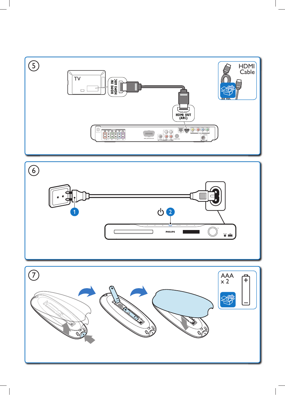 Philips Sistema de cine en casa 5.1 User Manual | Page 15 / 18