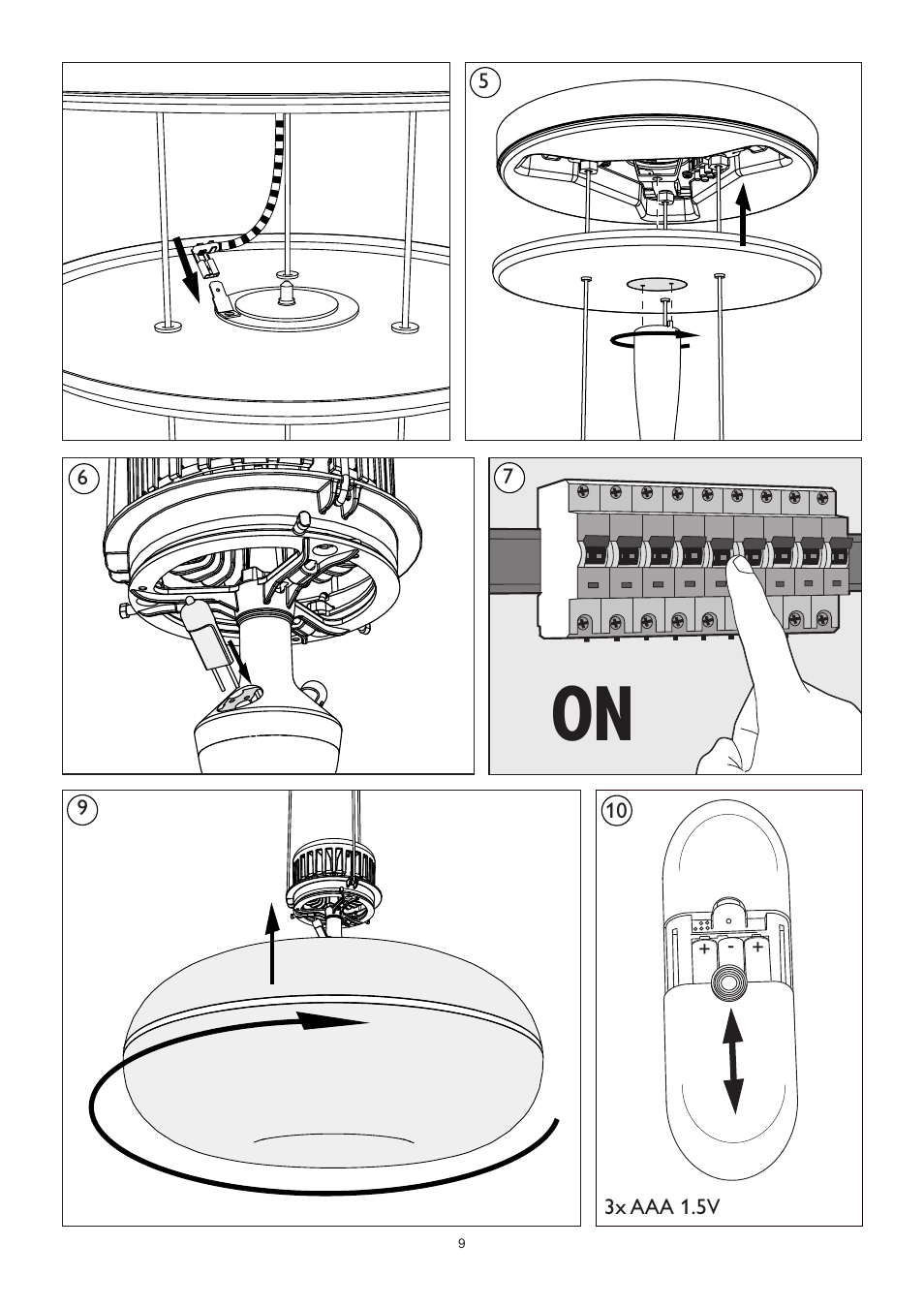 Philips LivingAmbience Plafón User Manual | Page 10 / 112