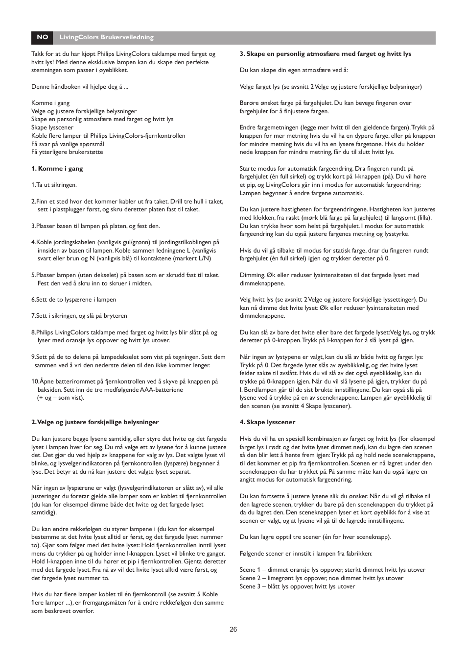 Philips LivingAmbience Plafón User Manual | Page 27 / 112