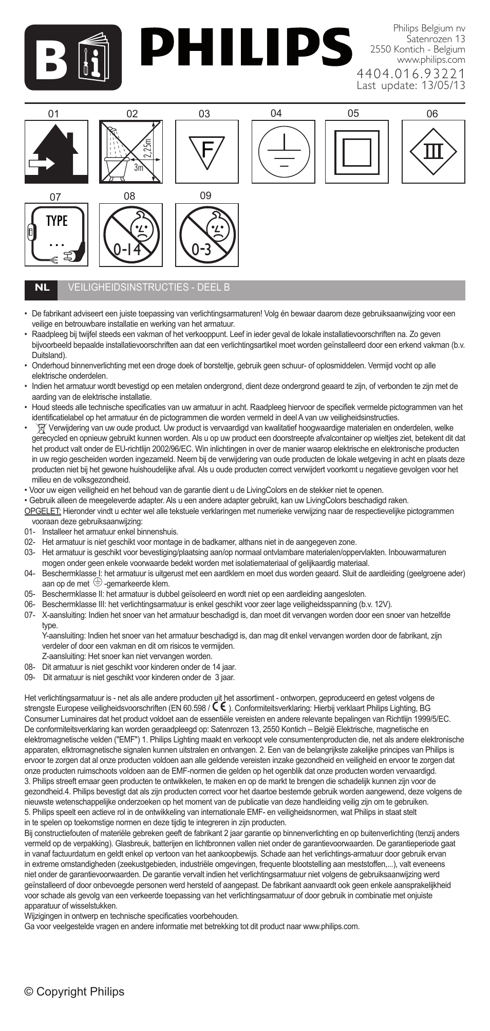 Philips Disney Proyector y luz nocturna 2 en 1 User Manual | 20 pages