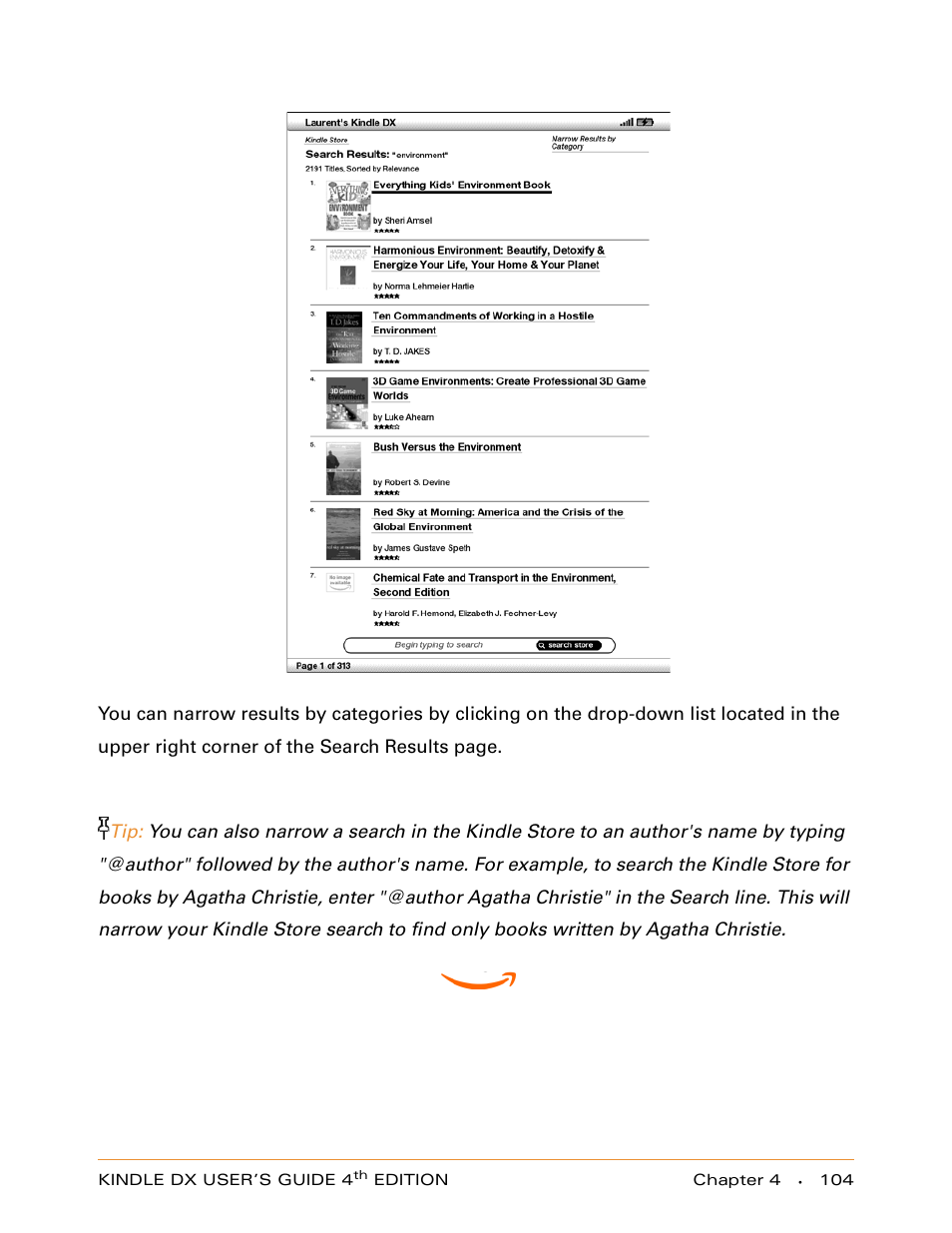 Amazon Technologies KINDLE DX User Manual | Page 104 / 184