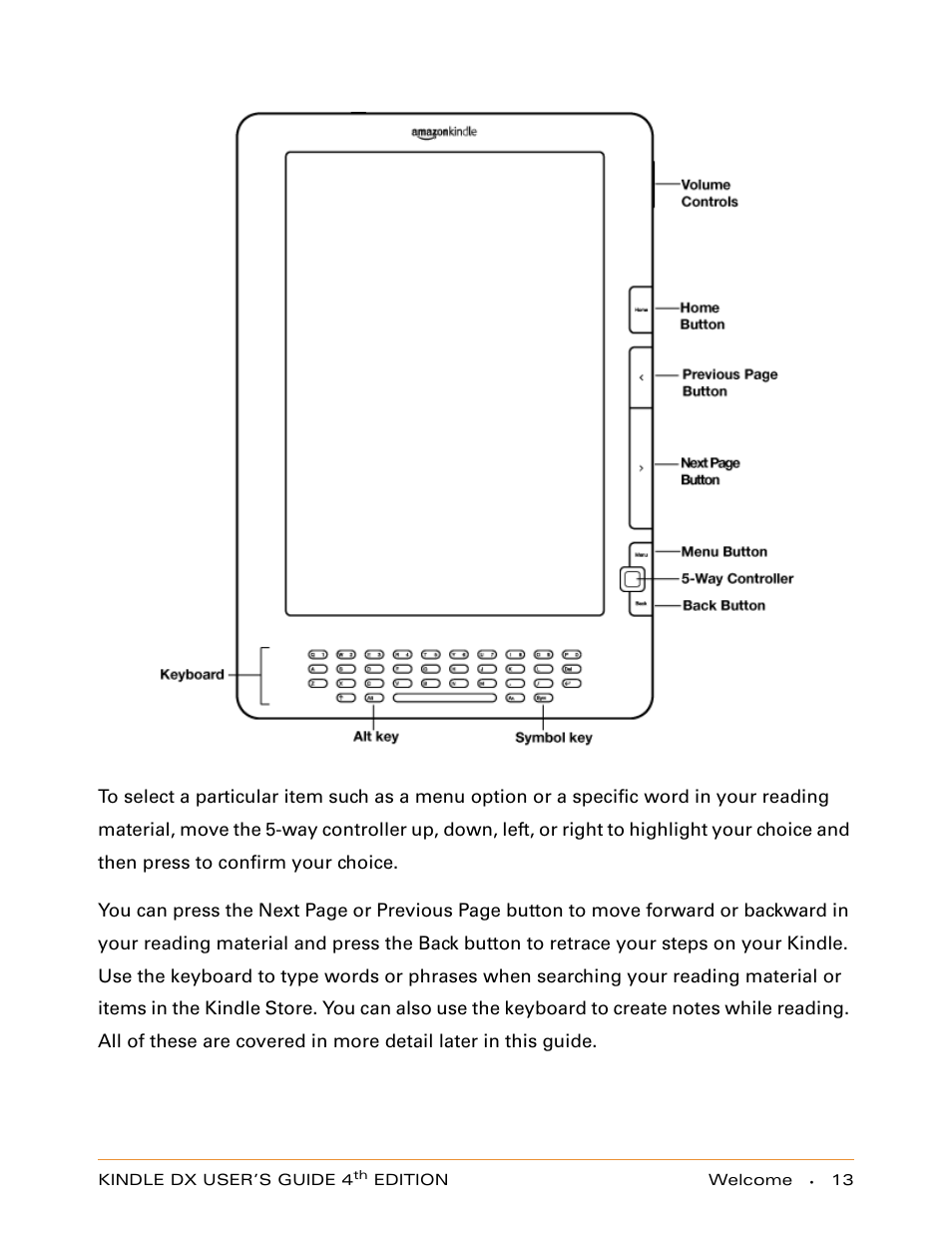 Amazon Technologies KINDLE DX User Manual | Page 13 / 184