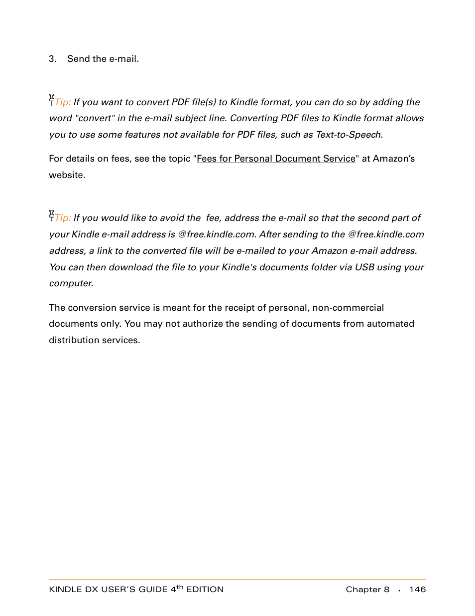Amazon Technologies KINDLE DX User Manual | Page 146 / 184