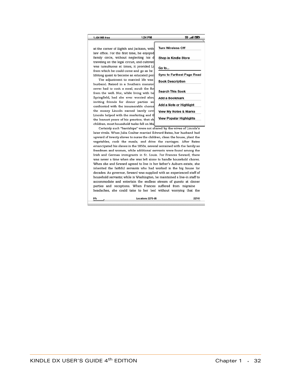 Amazon Technologies KINDLE DX User Manual | Page 32 / 184