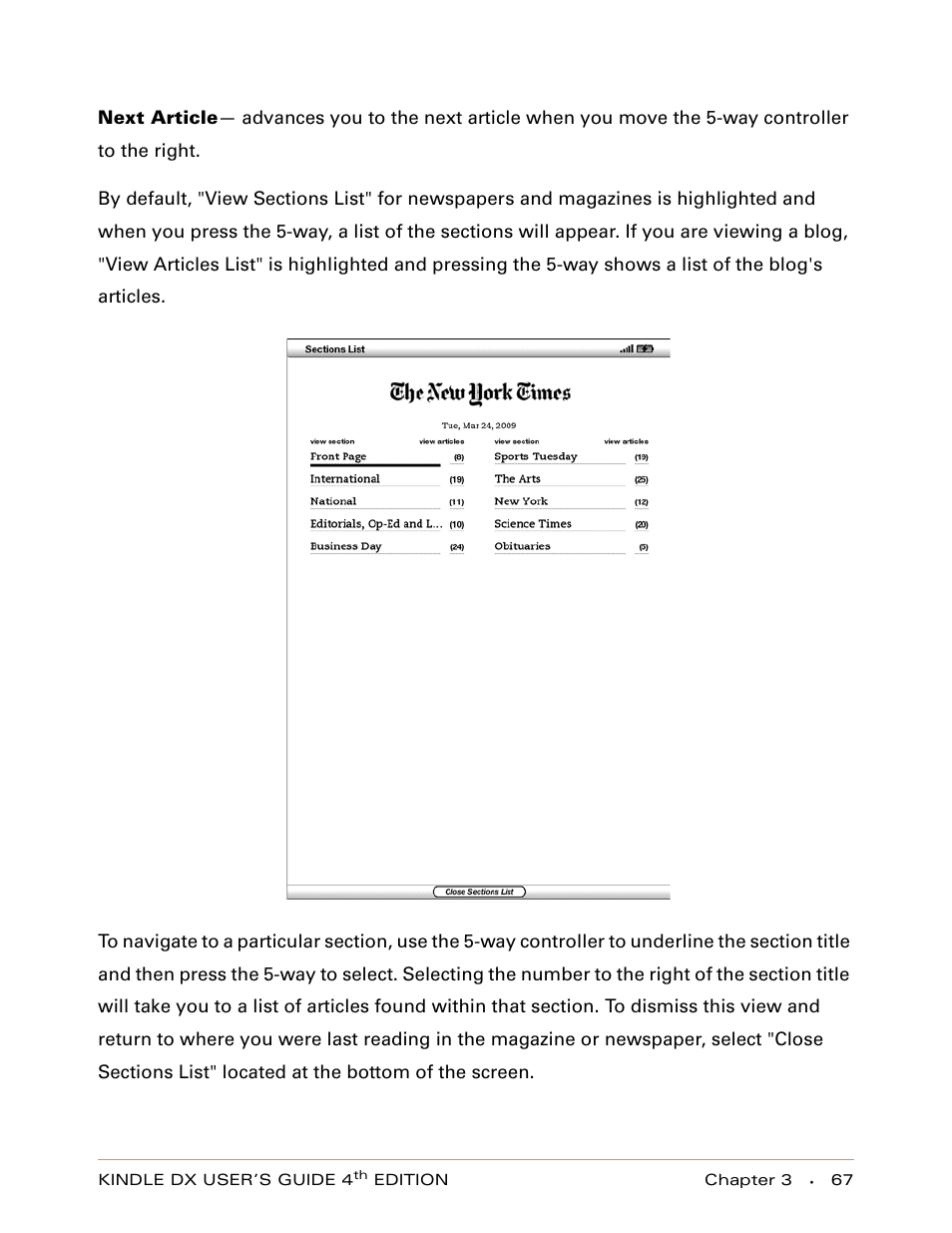 Amazon Technologies KINDLE DX User Manual | Page 67 / 184