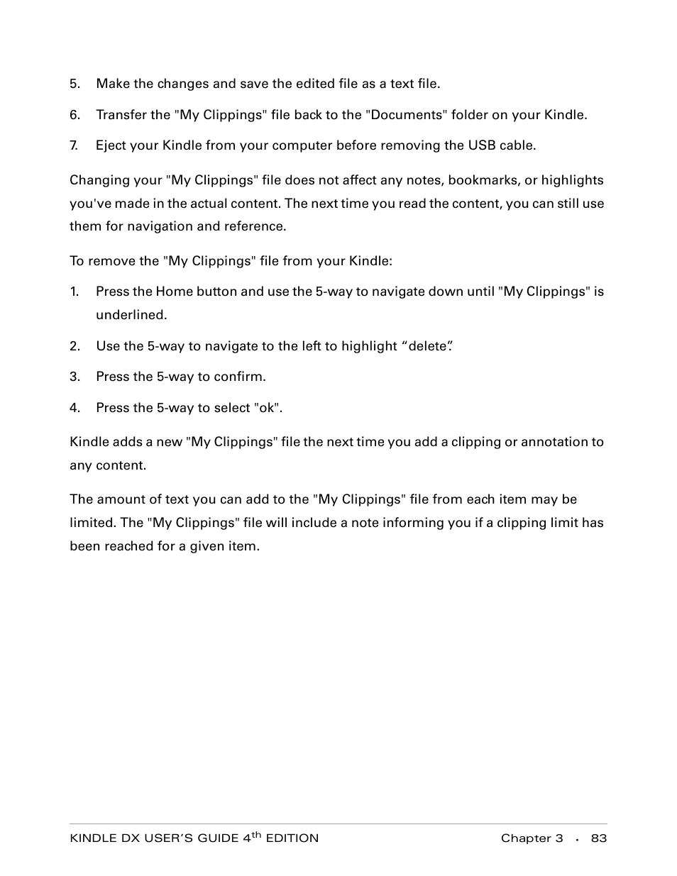 Amazon Technologies KINDLE DX User Manual | Page 83 / 184