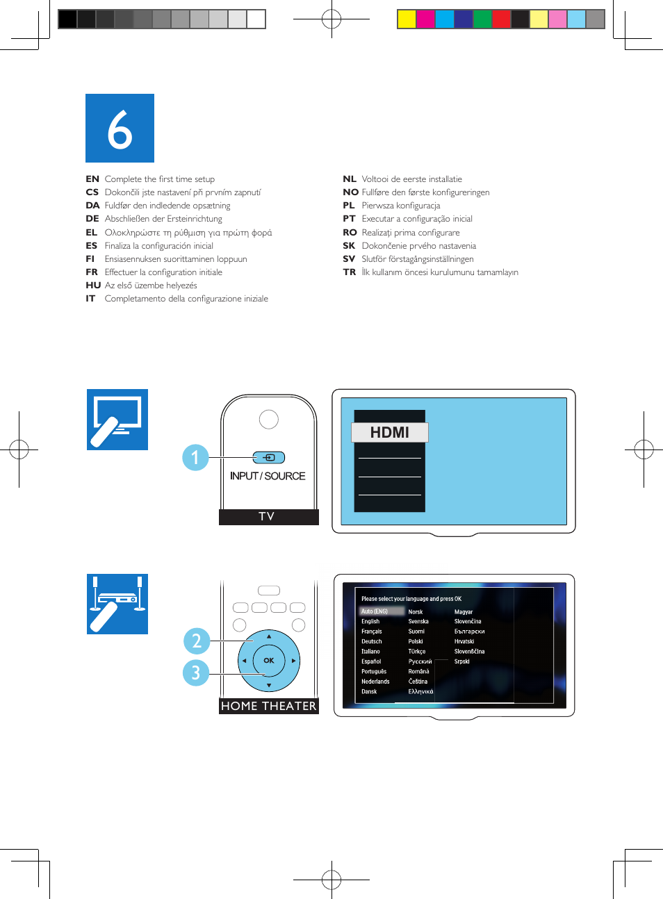 Philips Sistema de cine en casa 5.1 User Manual | Page 10 / 14