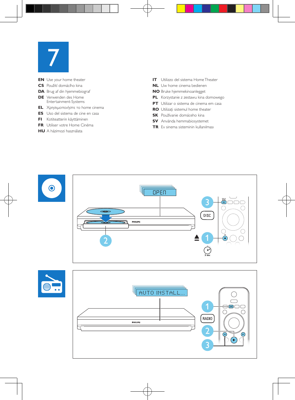 Philips Sistema de cine en casa 5.1 User Manual | Page 11 / 14