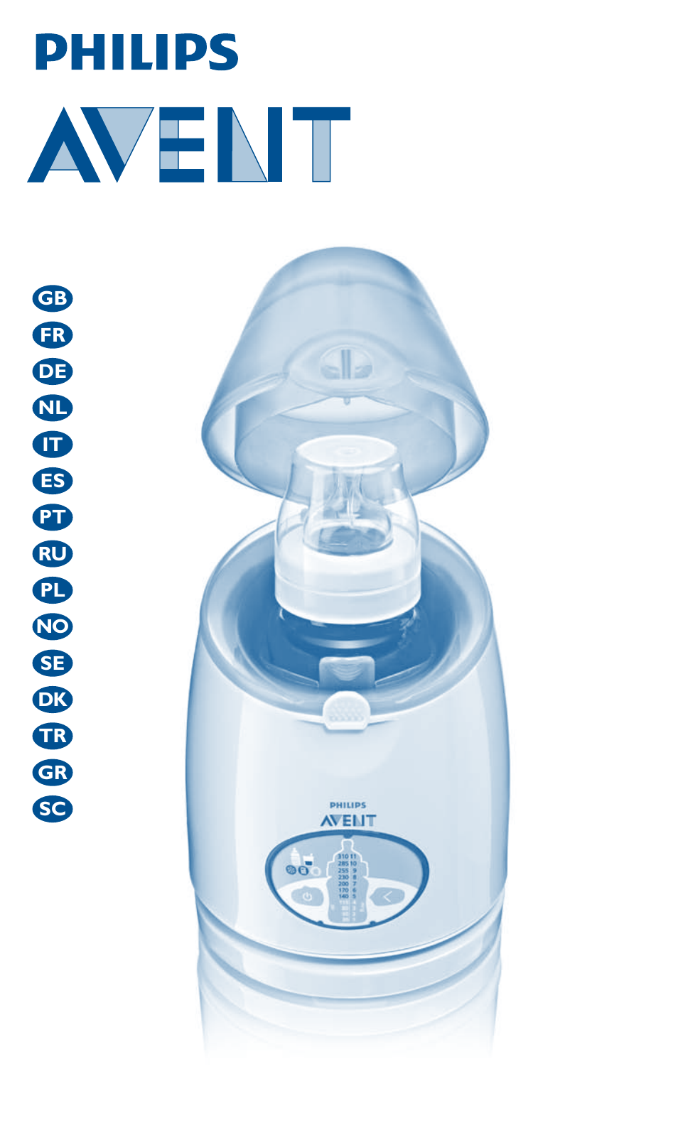 Philips AVENT Calientabiberones digital User Manual | 64 pages