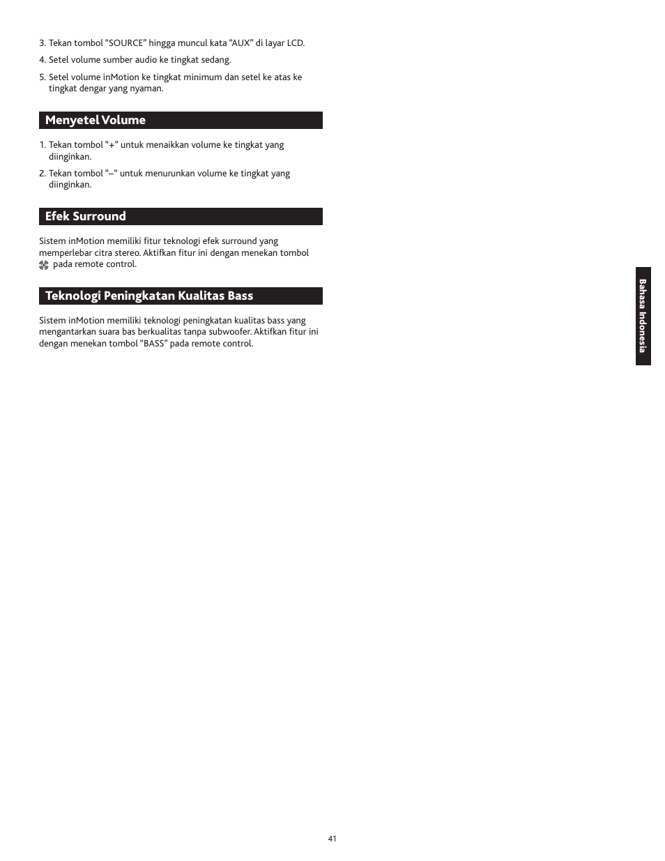 Altec Lansing IN MOTION 1M414 User Manual | Page 41 / 44