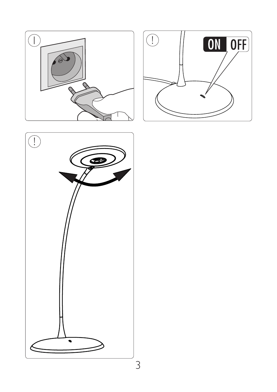 Philips InStyle Lámpara de mesa User Manual | Page 3 / 4