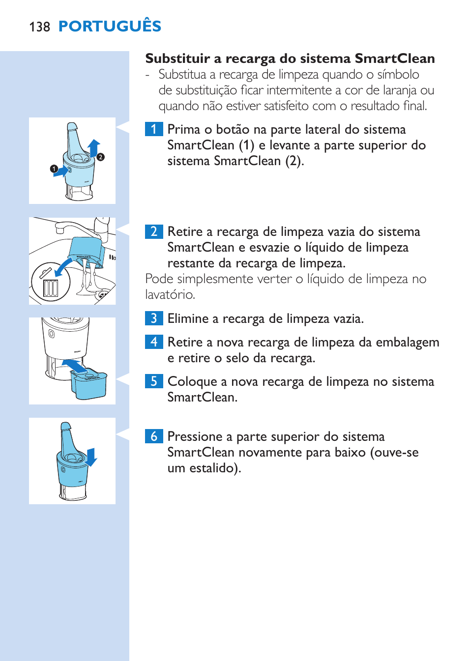 Philips SHAVER Series 9000 afeitadora eléctrica en mojado y seco User Manual | Page 138 / 208