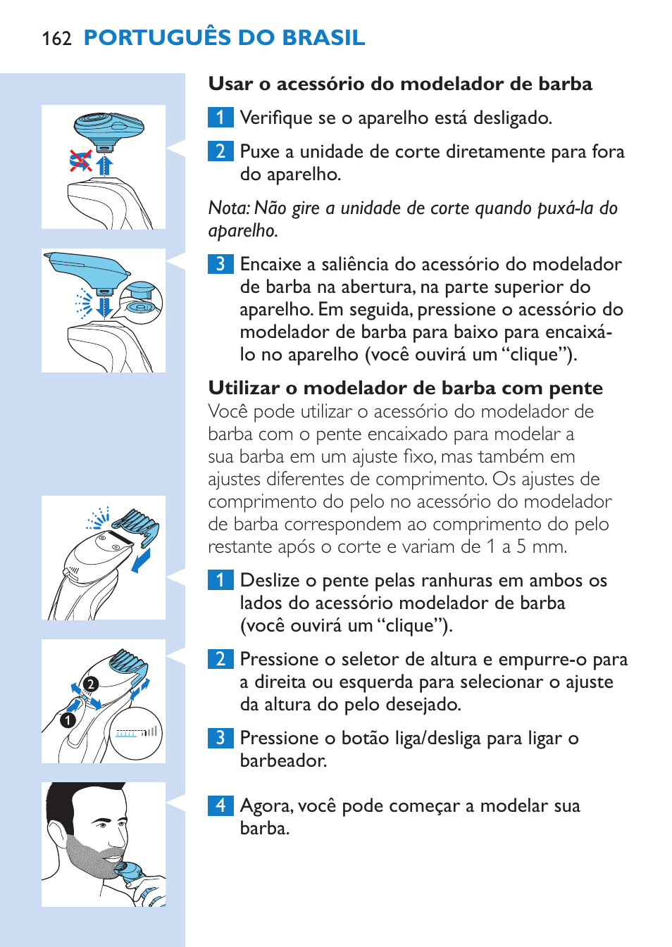 Philips SHAVER Series 9000 afeitadora eléctrica en mojado y seco User Manual | Page 162 / 208