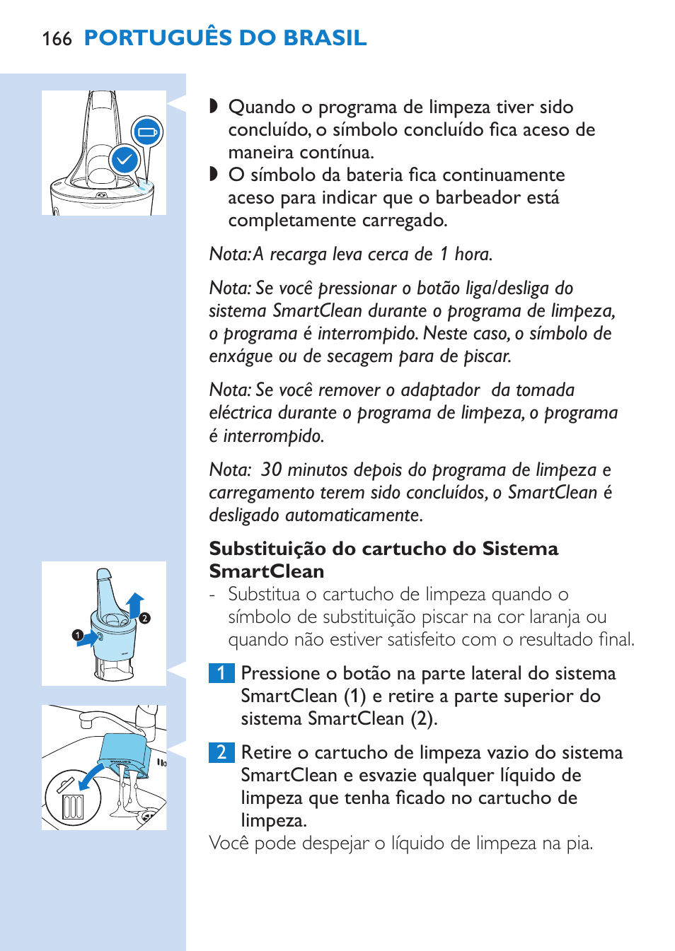 Philips SHAVER Series 9000 afeitadora eléctrica en mojado y seco User Manual | Page 166 / 208