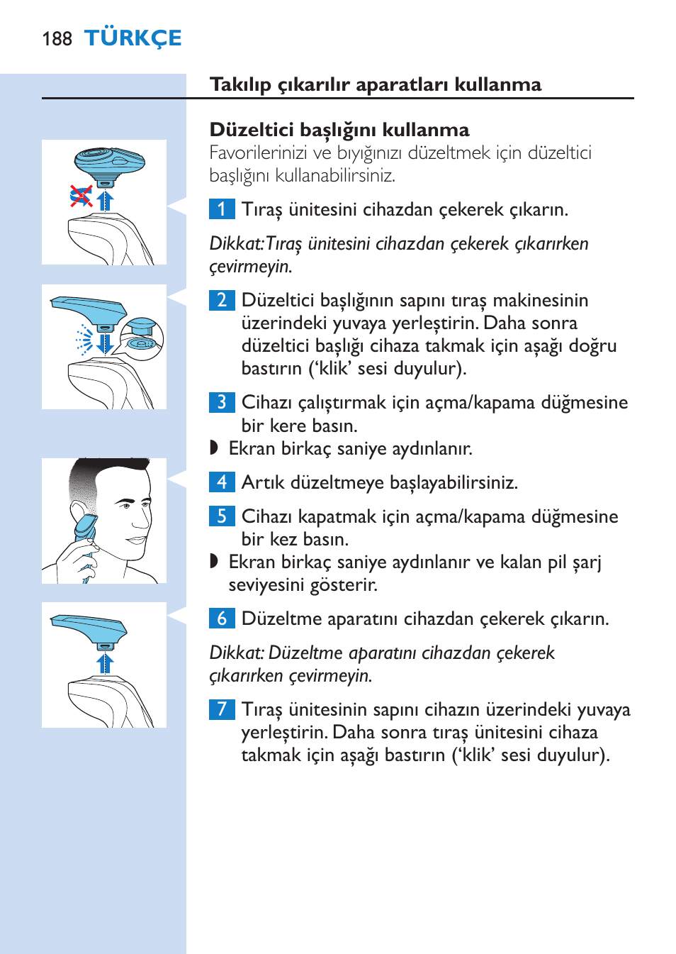 Philips SHAVER Series 9000 afeitadora eléctrica en mojado y seco User Manual | Page 188 / 208