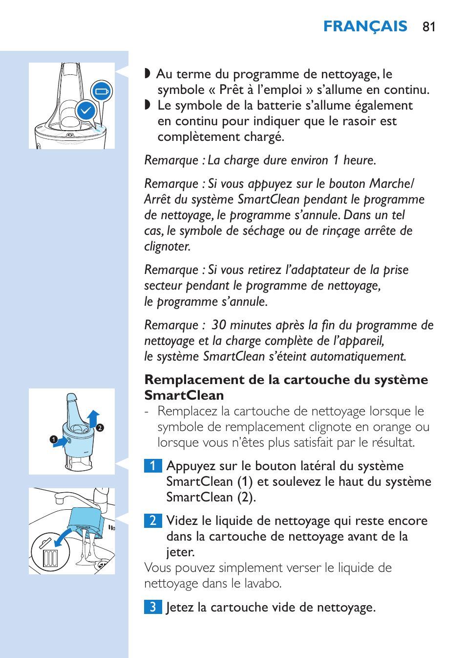 Philips SHAVER Series 9000 afeitadora eléctrica en mojado y seco User Manual | Page 81 / 208