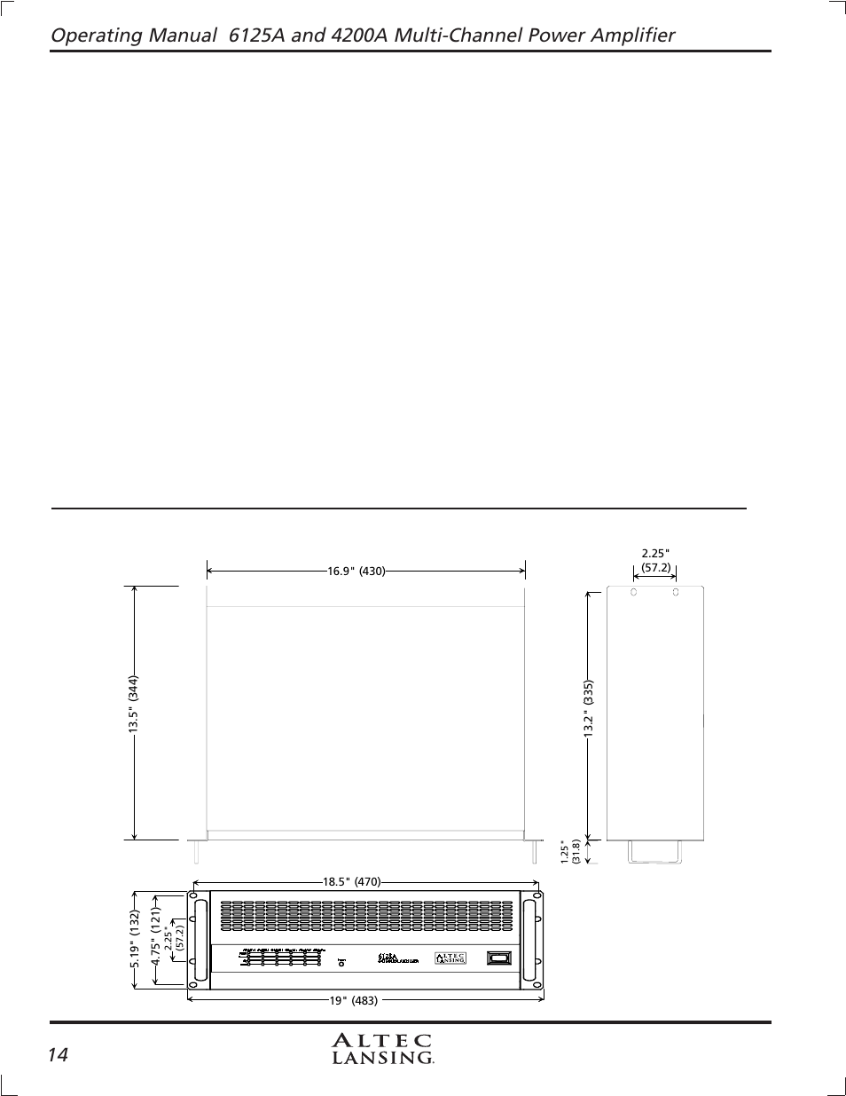 Altec Lansing 4200A User Manual | Page 14 / 16