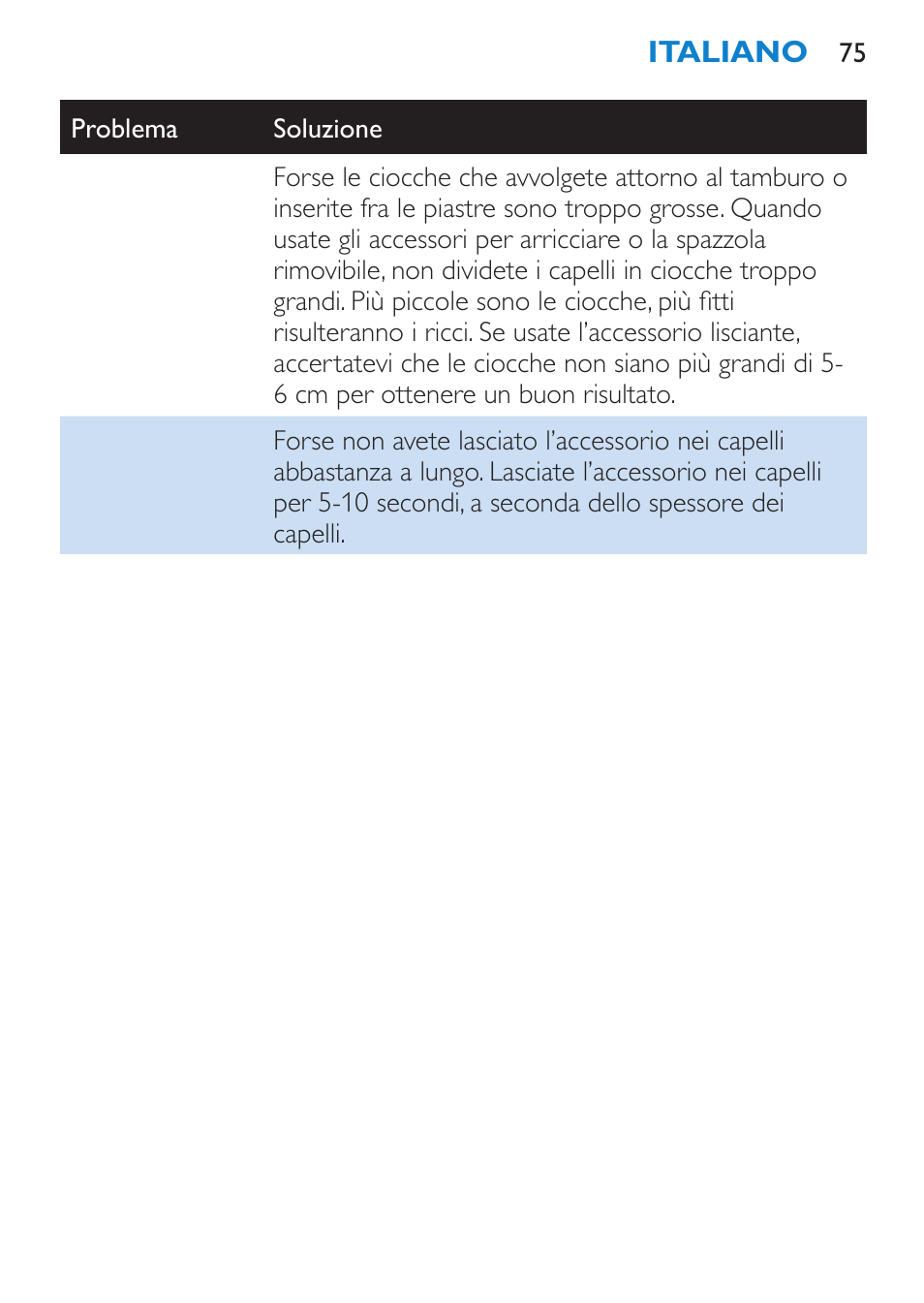 Philips SalonMultistylist Plancha multiestilo User Manual | Page 75 / 120