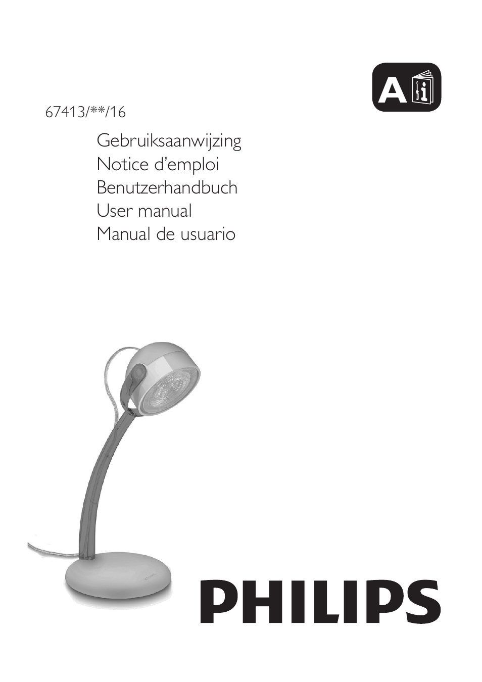 Philips myLiving Lámpara de mesa User Manual | 4 pages