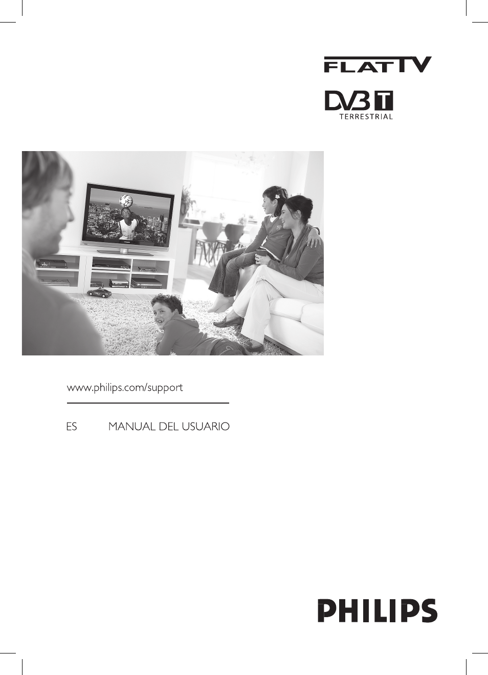 Philips Flat TV panorámico User Manual | 56 pages