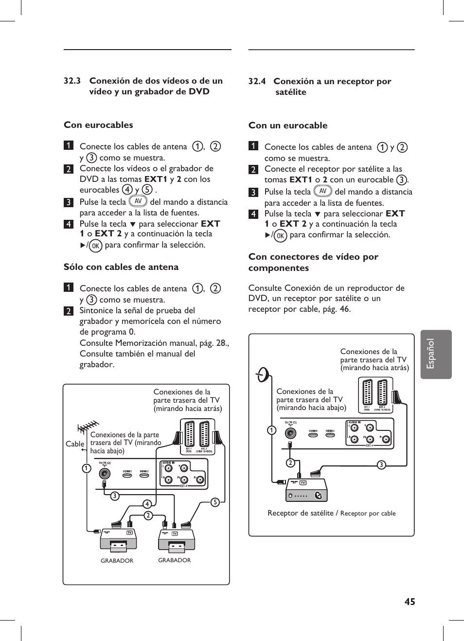 Philips Flat TV panorámico User Manual | Page 49 / 56