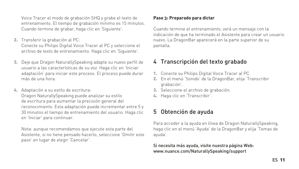 Philips Digital Voice Tracer User Manual | Page 11 / 16