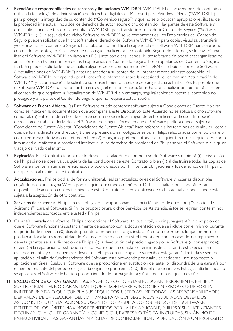 Philips Reproductor de Blu-ray Disc User Manual | Page 29 / 50