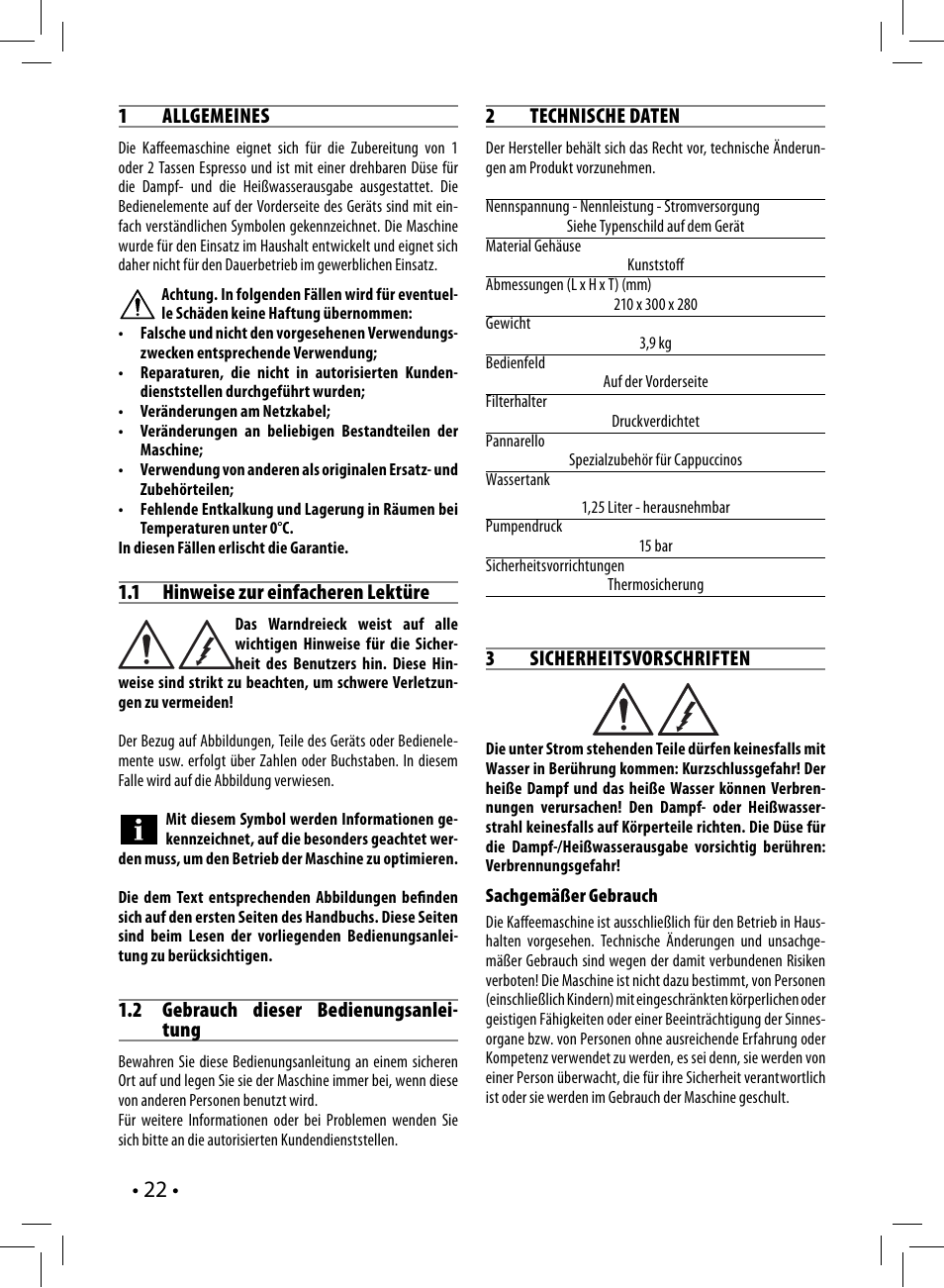 Philips Saeco Poemia Cafetera expreso manual User Manual | Page 22 / 104