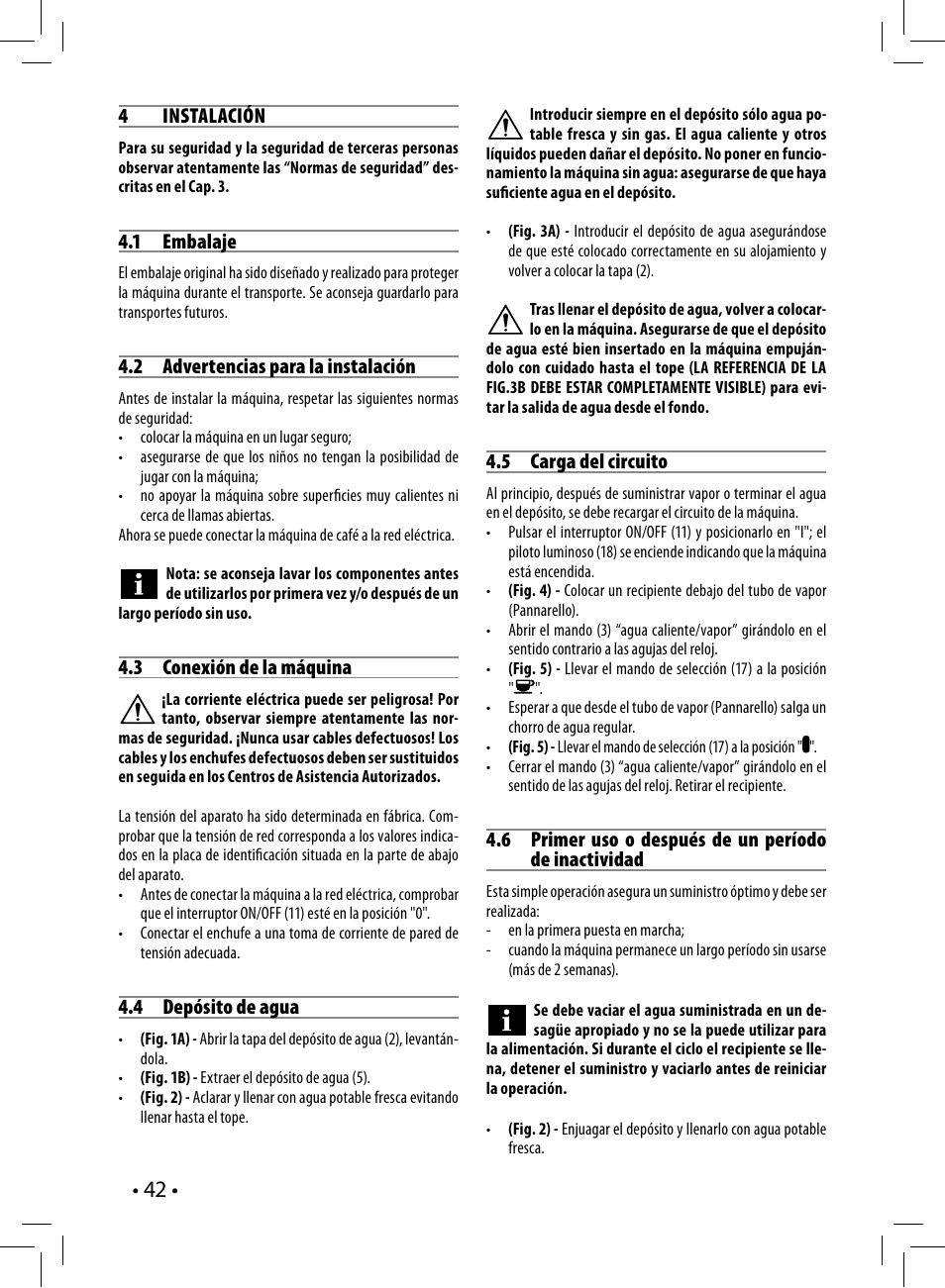 Philips Saeco Poemia Cafetera expreso manual User Manual | Page 42 / 104