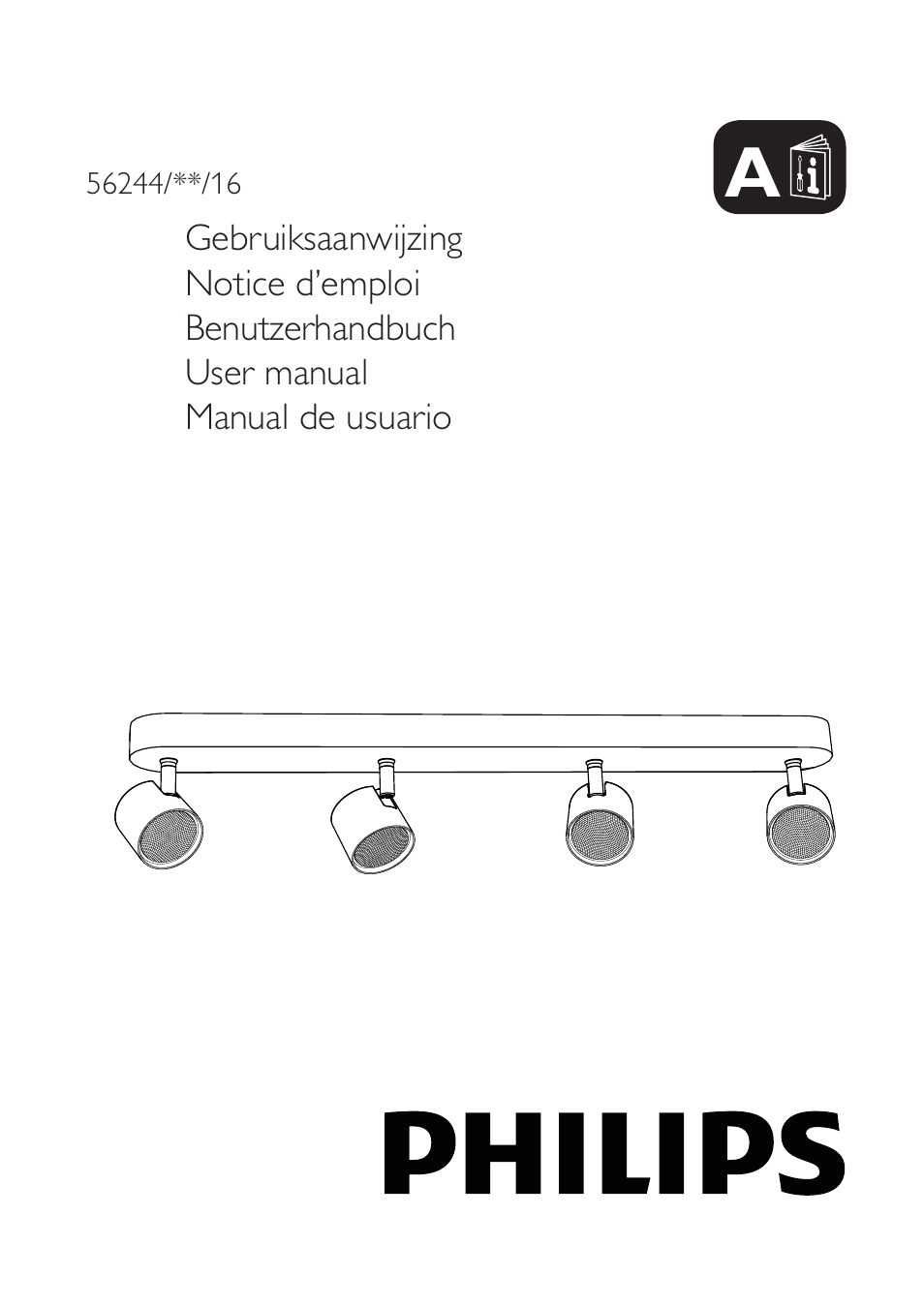 Philips myLiving Foco User Manual | 8 pages