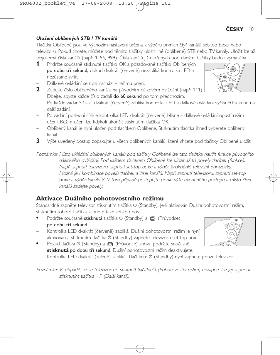 Philips Mando a distancia universal User Manual | Page 100 / 115