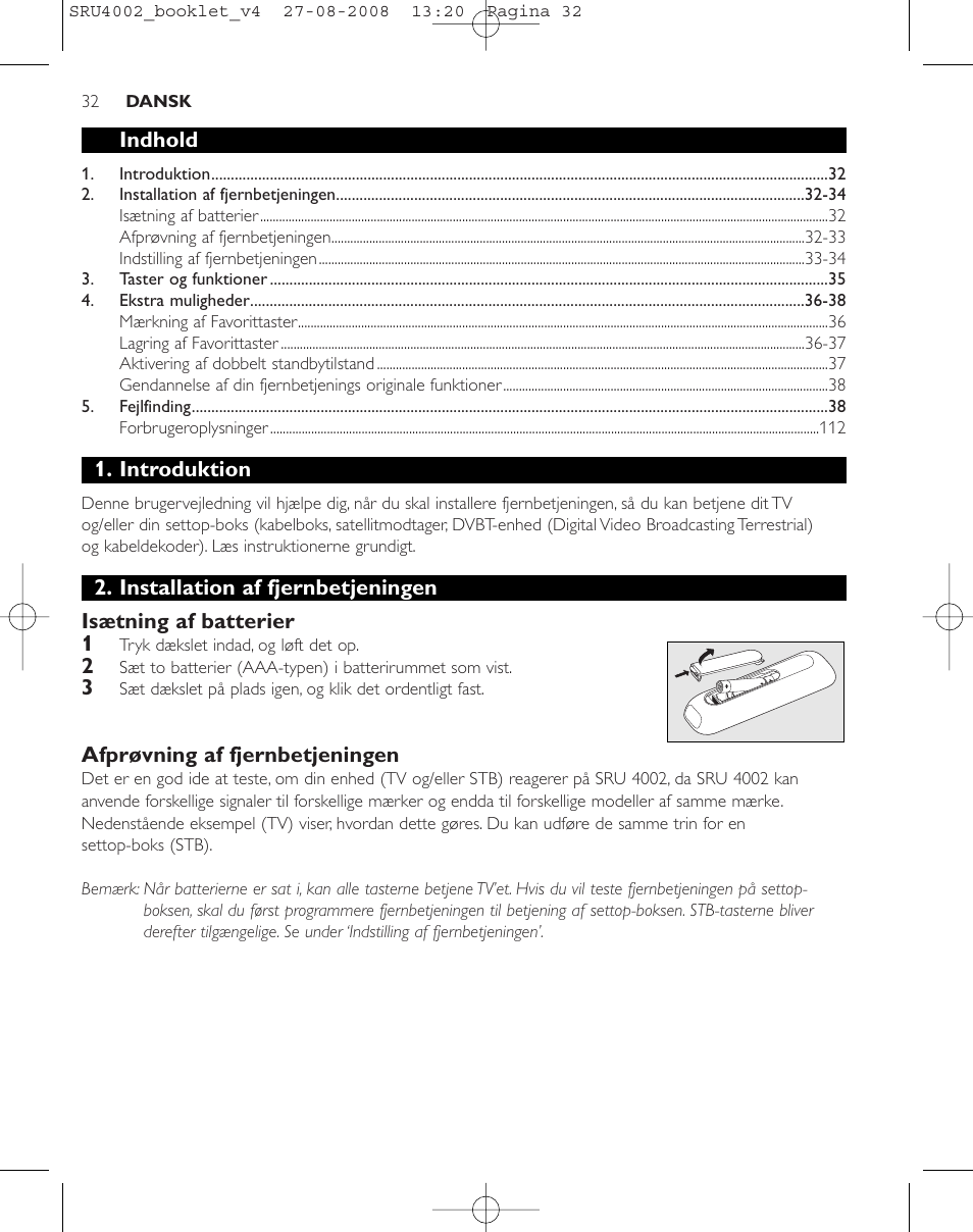 Philips Mando a distancia universal User Manual | Page 31 / 115