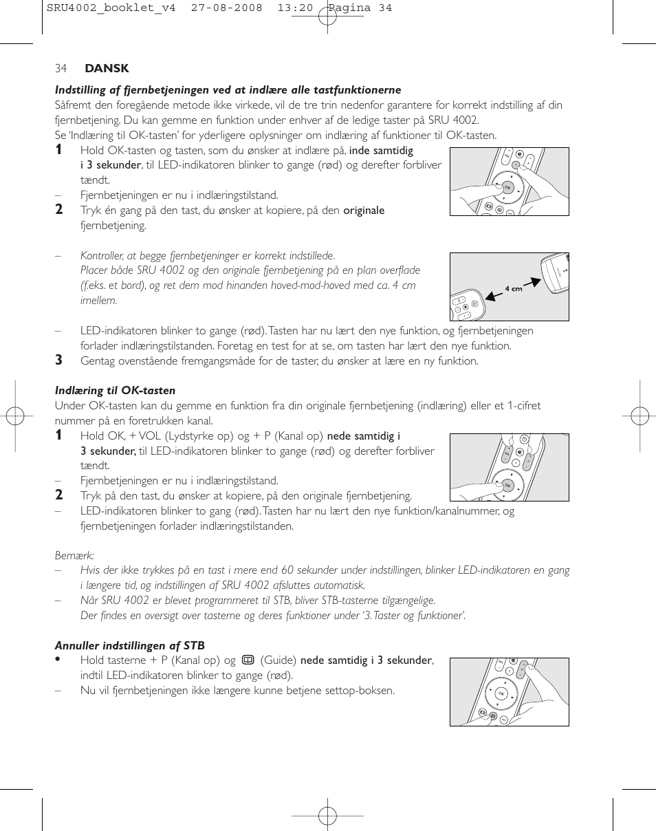 Philips Mando a distancia universal User Manual | Page 33 / 115